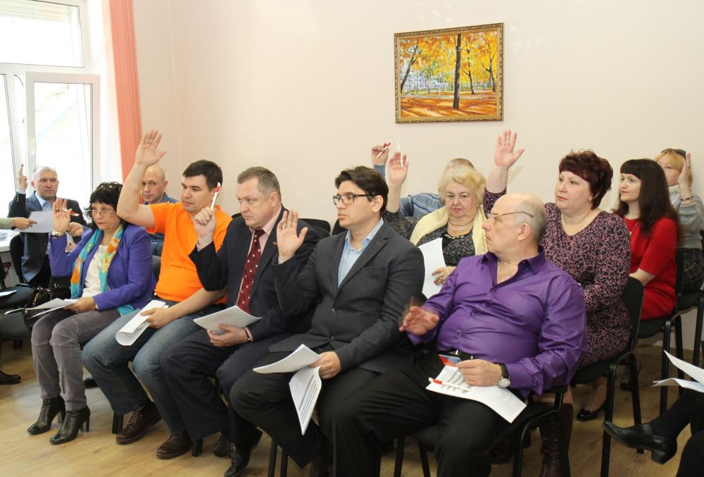 Общее собрание членов регионального отделения партии "Союз Труда" в Приморском крае